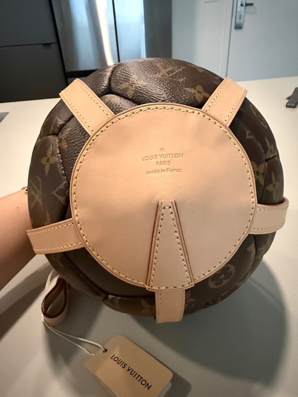 Louis Vuitton Monogram Round soccer ball